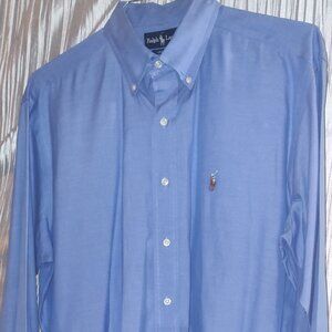 Ralph Lauren Yarmouth 16/34 Button down dress shirt